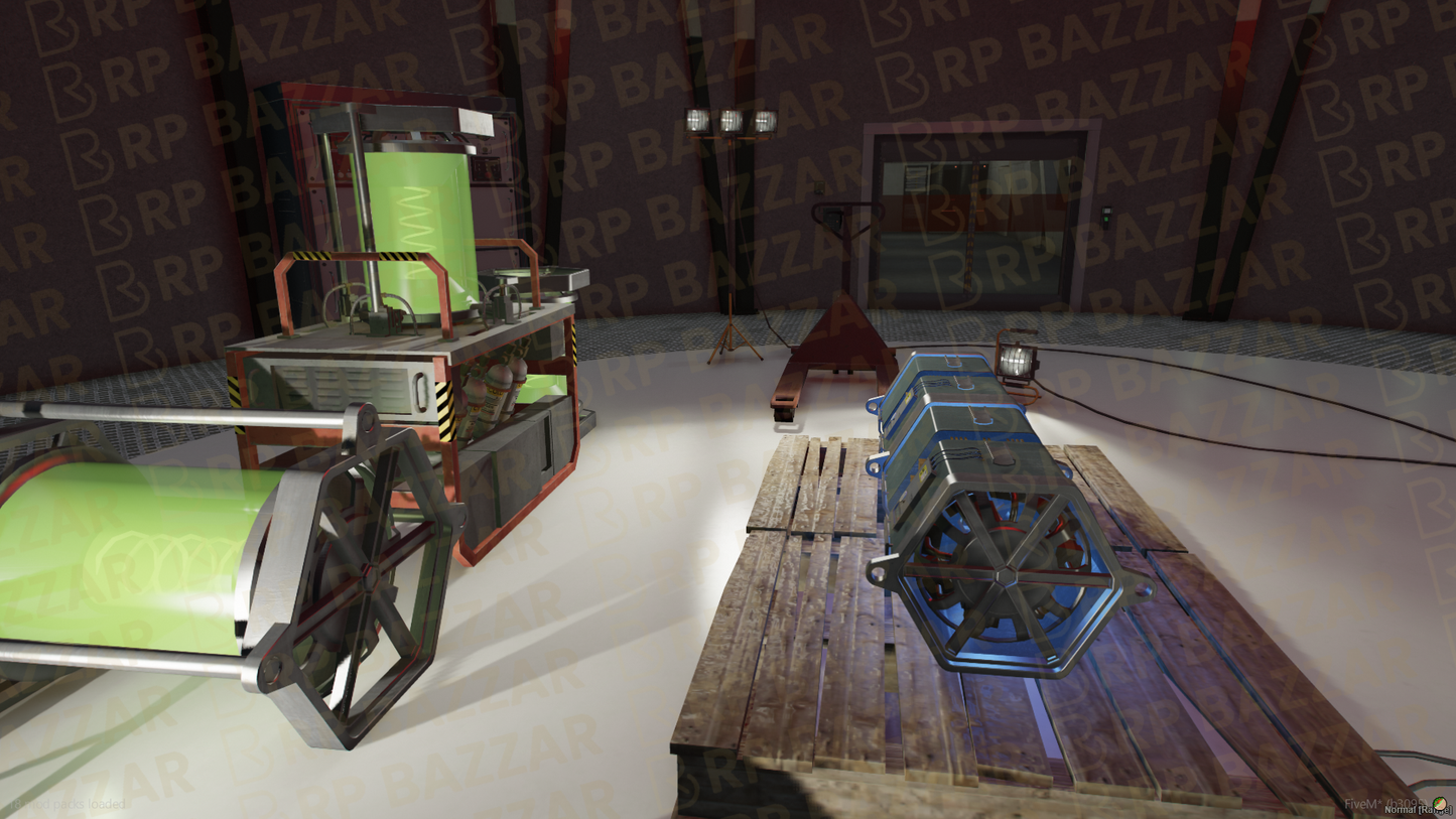 Armored Bunker FiveM MLO — GTA RP Interior — ESX QB QBOX — RPBazzar