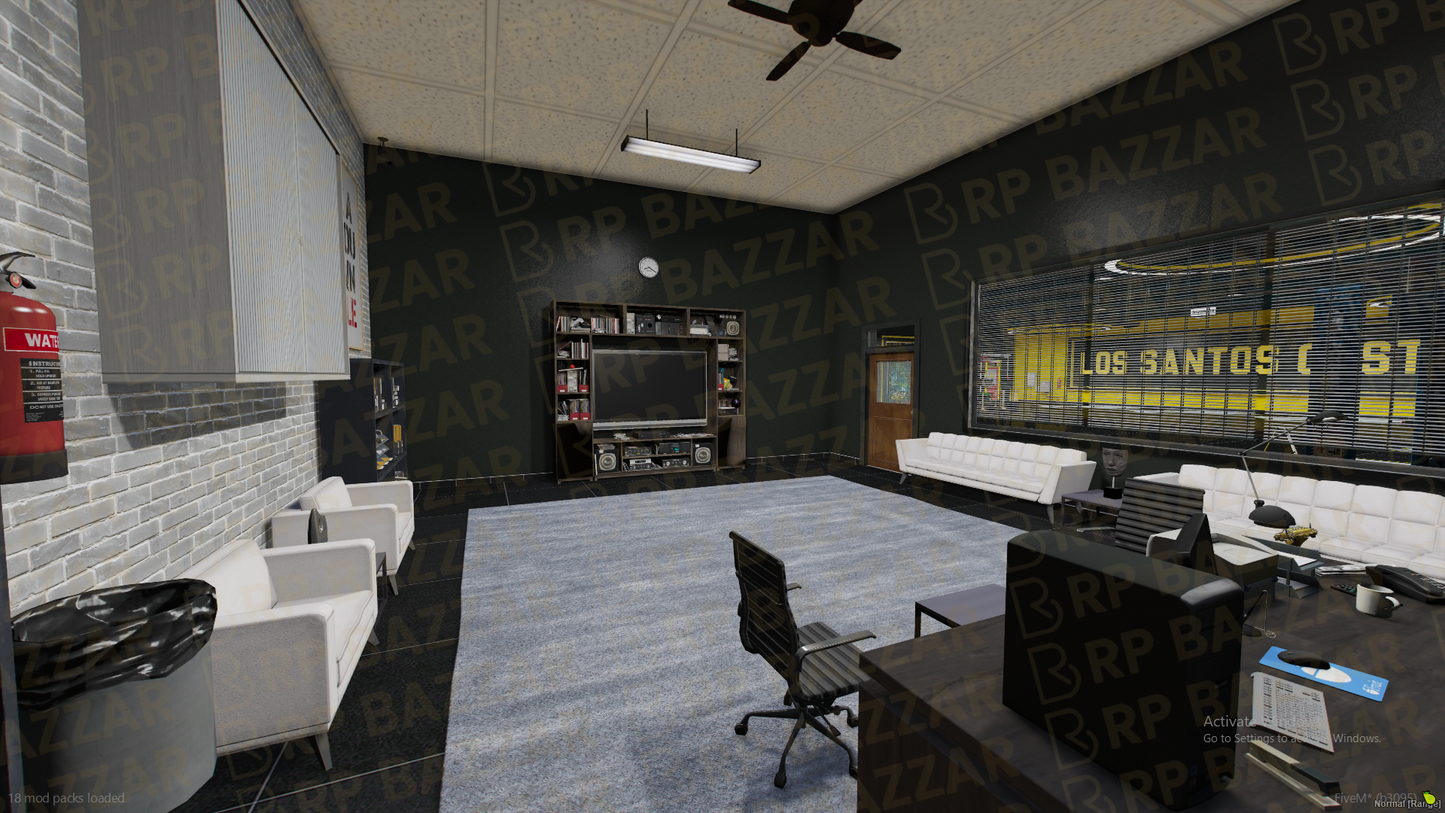 Downtown Mechanic Shop FiveM MLO — GTA RP Interior — ESX QB QBOX — RPBazzar