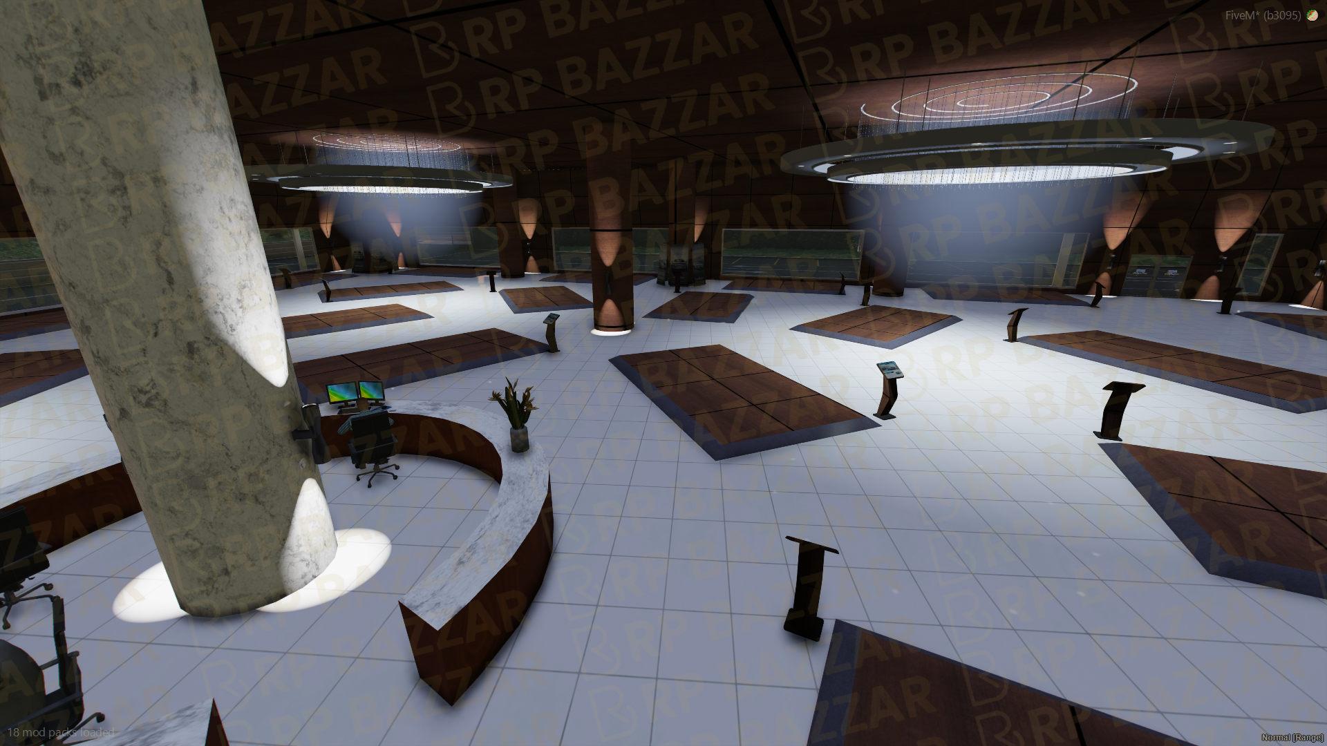 Sleek Vehicle Shop FiveM MLO — GTA RP Interior — ESX QB QBOX — RPBazzar