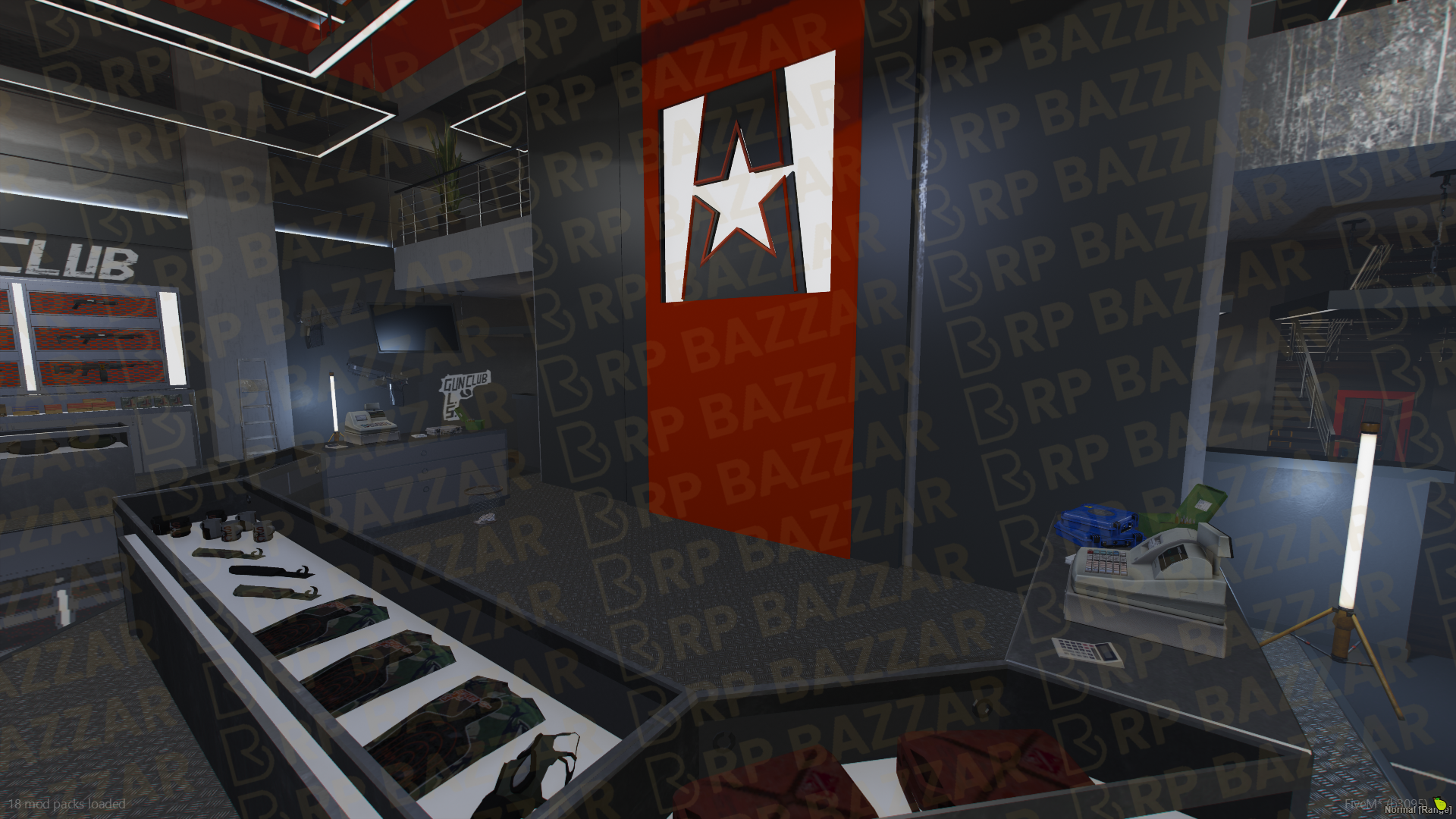 Urban Ammunation Store FiveM MLO — GTA RP Interior — ESX QB QBOX — RPBazzar