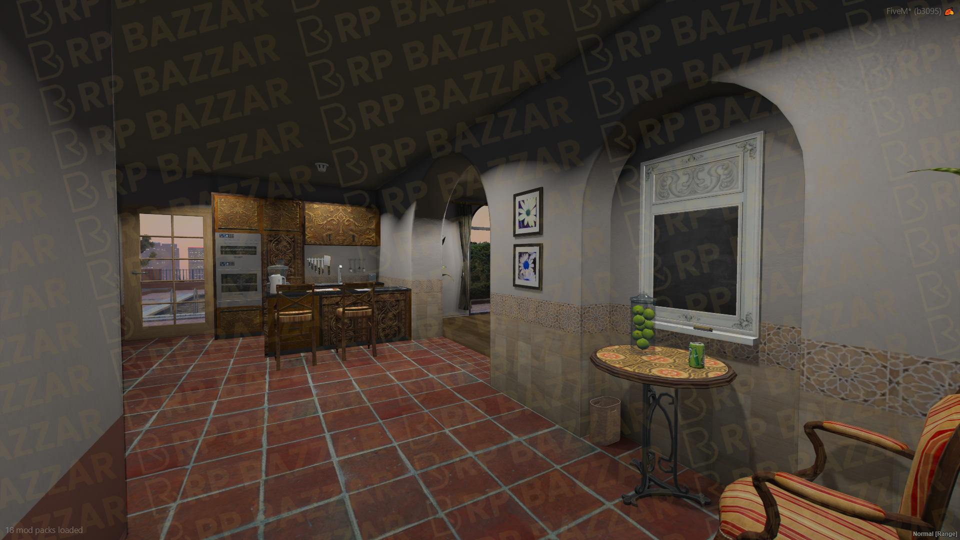Modern House FiveM MLO — GTA RP Interior — ESX QB QBOX — RPBazzar