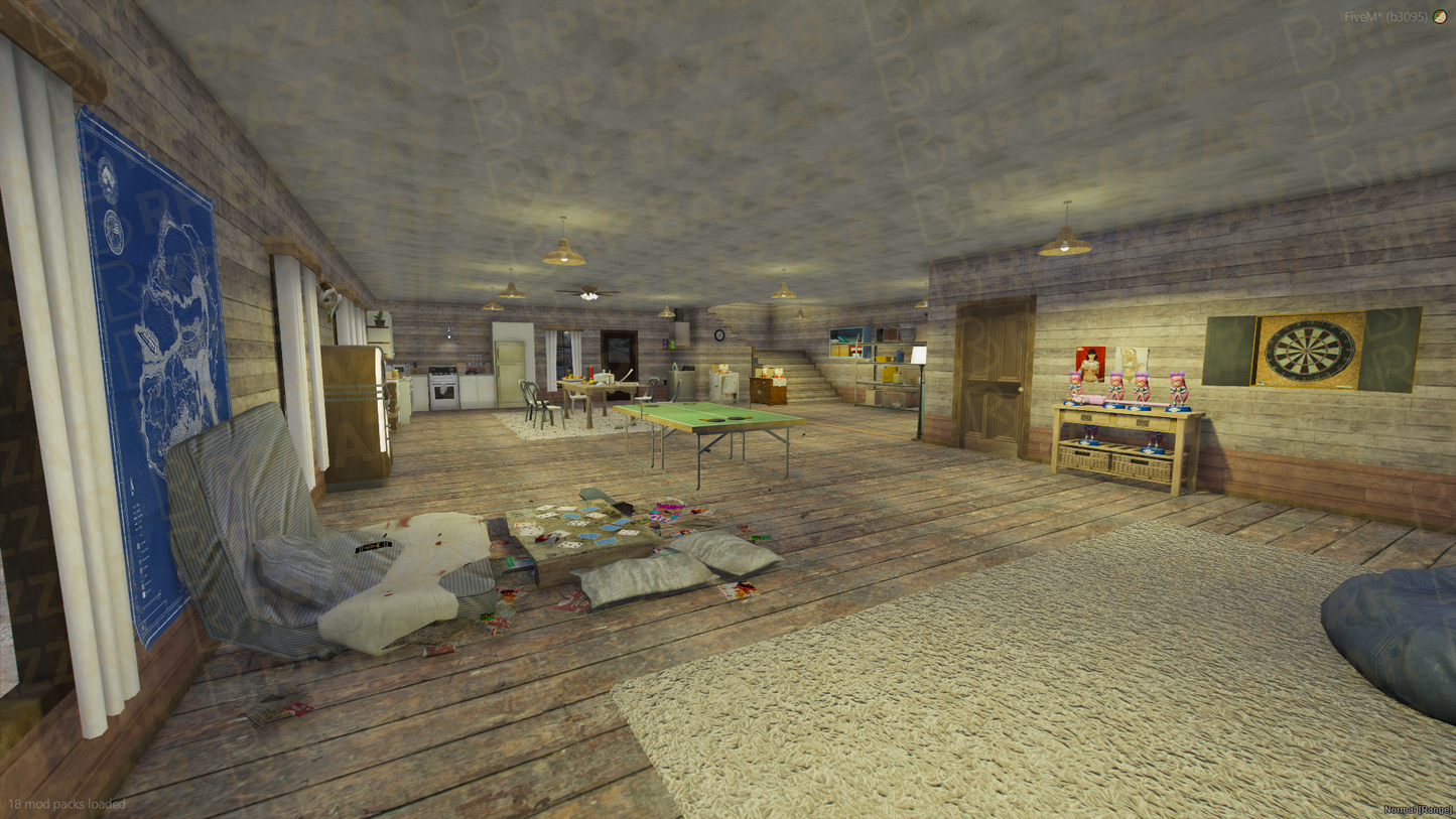 Elite Gang Mansion FiveM MLO — GTA RP Interior — ESX QB QBOX — RPBazzar