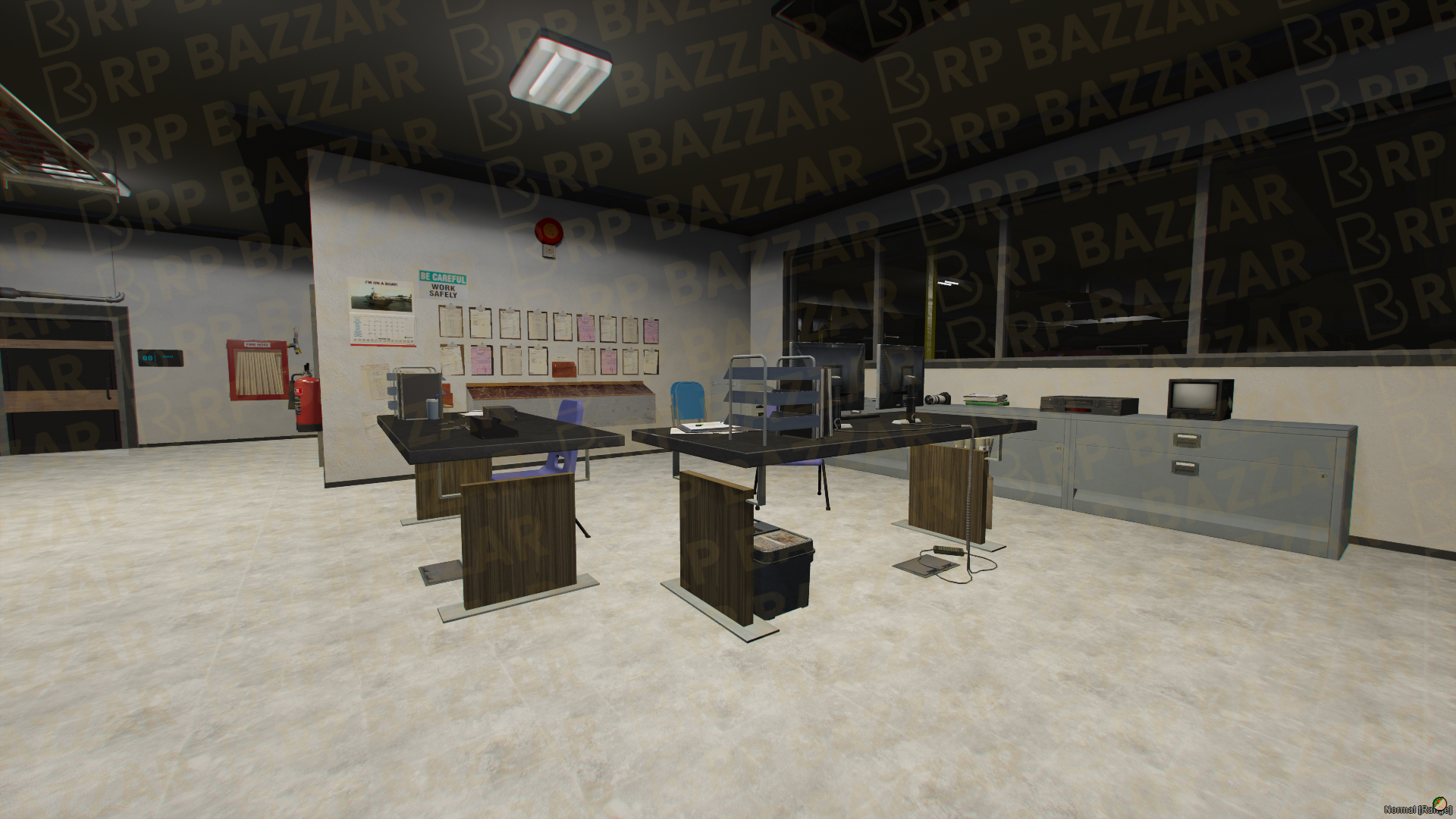 Federal Police Station FiveM MLO — GTA RP Interior — ESX QB QBOX — RPBazzar