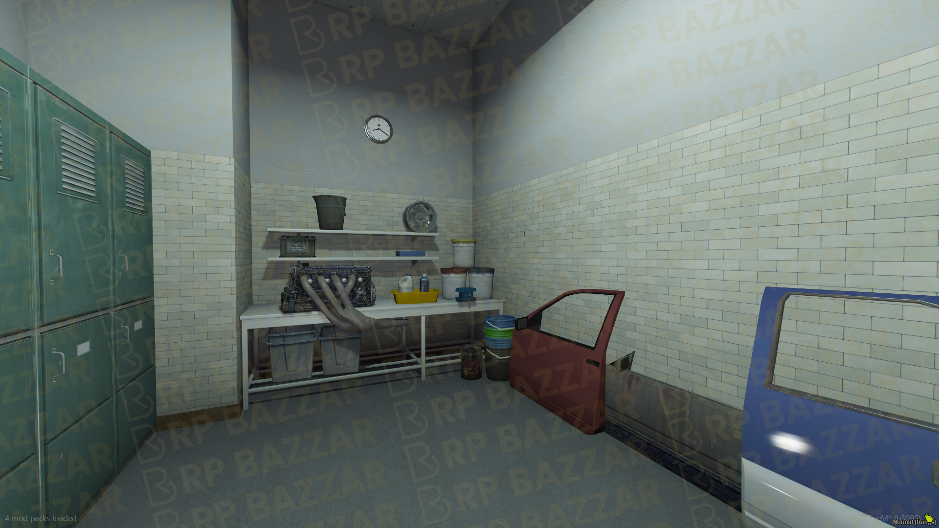 Pro Repair Station FiveM MLO — GTA RP Interior — ESX QB QBOX — RPBazzar