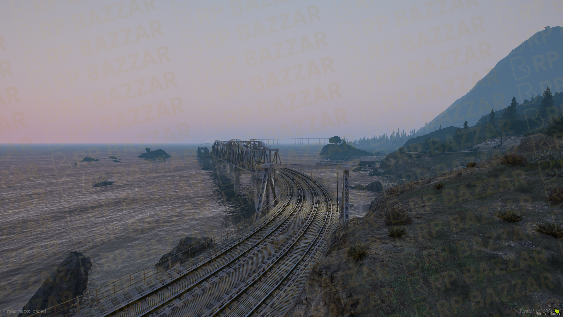 Underground Tunnel & Bridge FiveM MLO — GTA RP Interior — ESX QB QBOX — RPBazzar
