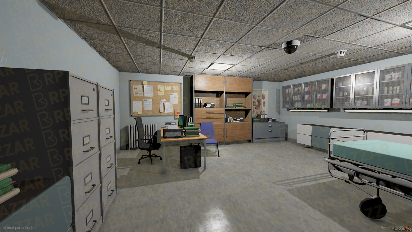 Riverside Hospital FiveM MLO — GTA RP Interior — ESX QB QBOX — RPBazzar