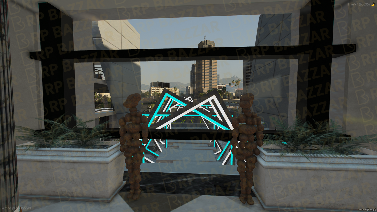 Mega Shopping Mall FiveM MLO — GTA RP Interior — ESX QB QBOX — RPBazzar