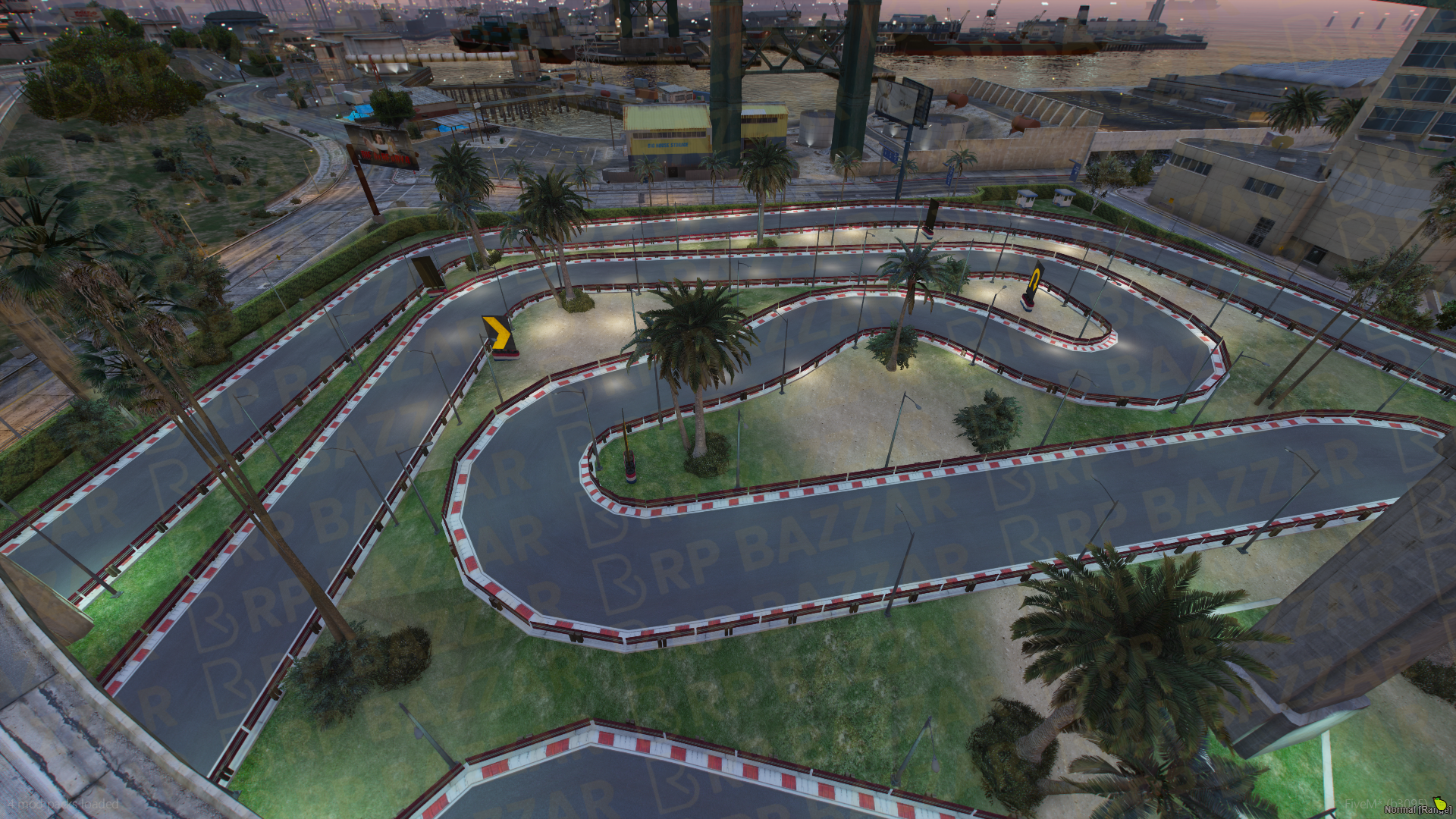 Pro Race Track FiveM MLO — GTA RP Interior — ESX QB QBOX — RPBazzar