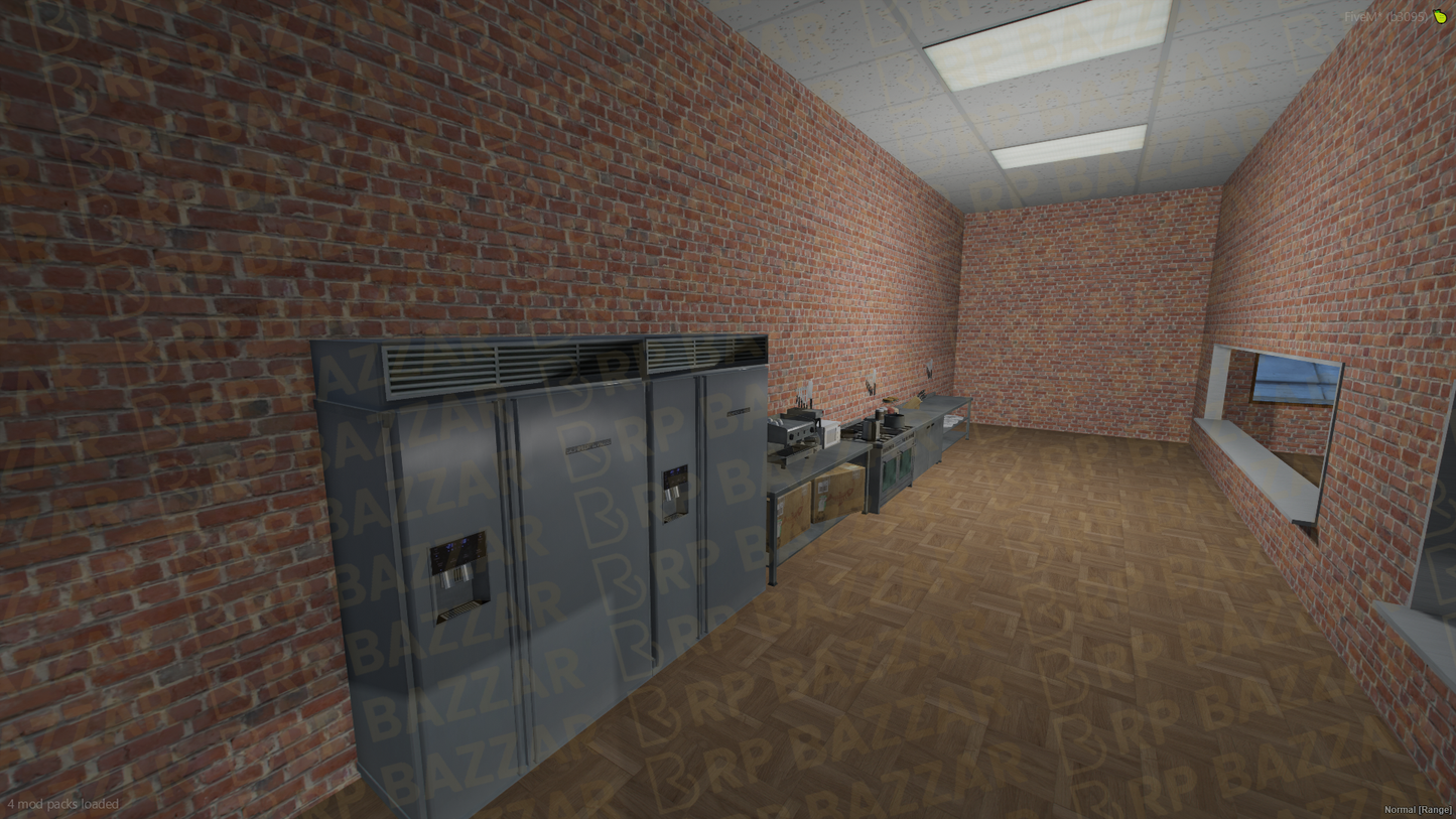 Red Fire Department FiveM MLO — GTA RP Interior — ESX QB QBOX — RPBazzar