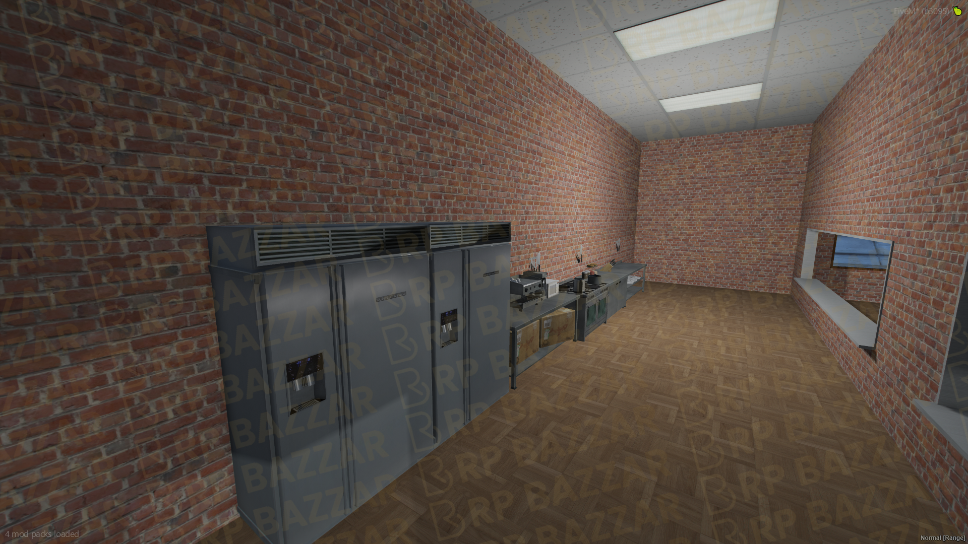 Red Fire Department FiveM MLO — GTA RP Interior — ESX QB QBOX — RPBazzar