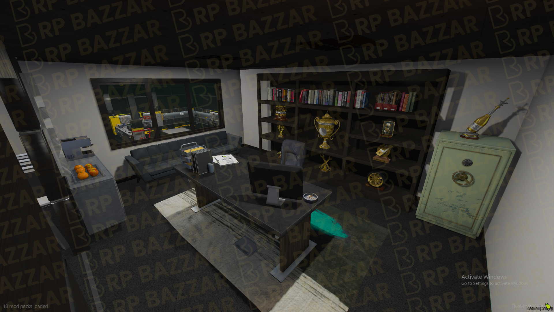 Lowrider Mechanic Shop FiveM MLO — GTA RP Interior — ESX QB QBOX — RPBazzar