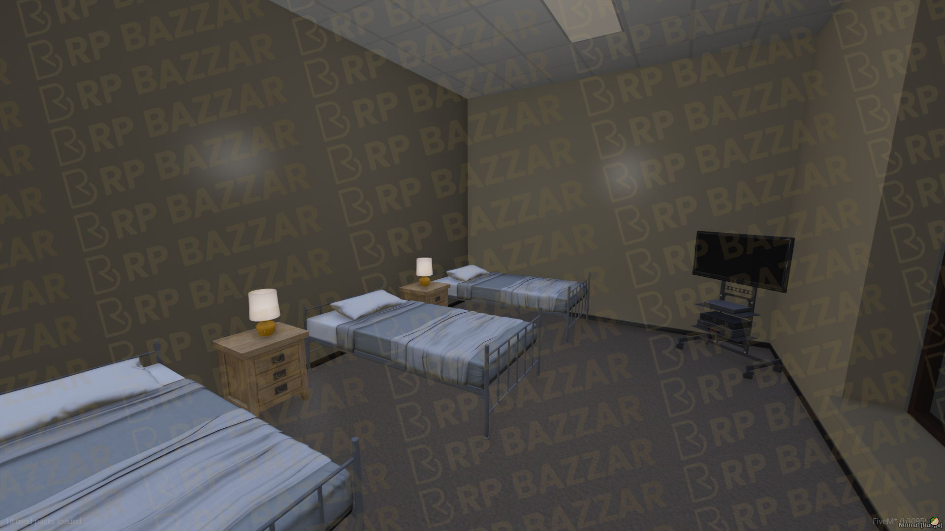 Compact Apartment FiveM MLO — GTA RP Interior — ESX QB QBOX — RPBazzar