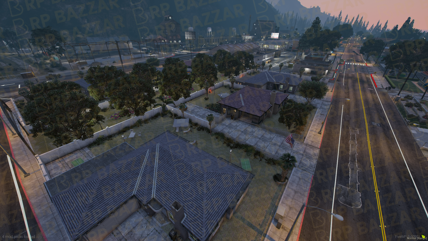 Modern House Exterior FiveM MLO — GTA RP Interior — ESX QB QBOX — RPBazzar