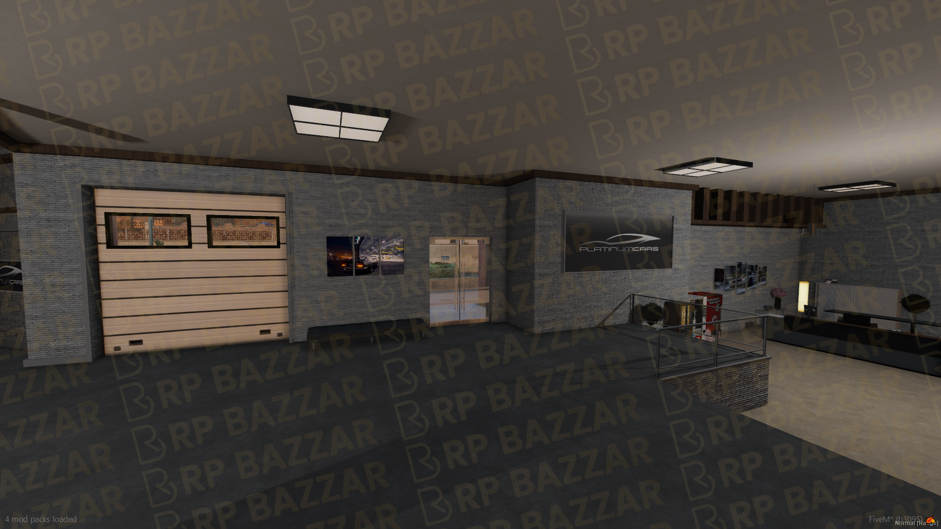 Classic Vehicle Shop FiveM MLO — GTA RP Interior — ESX QB QBOX — RPBazzar