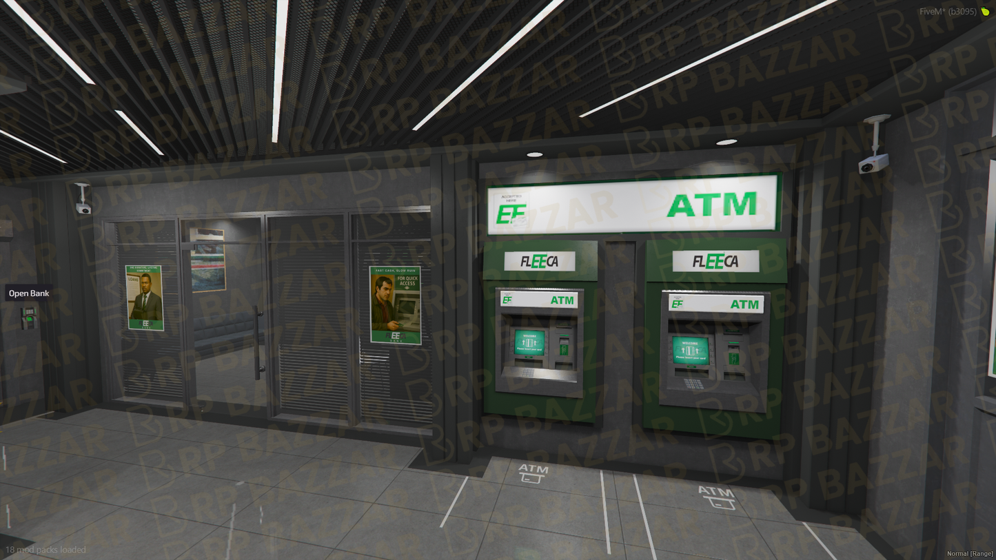 Metro Bank FiveM MLO — GTA RP Interior — ESX QB QBOX — RPBazzar