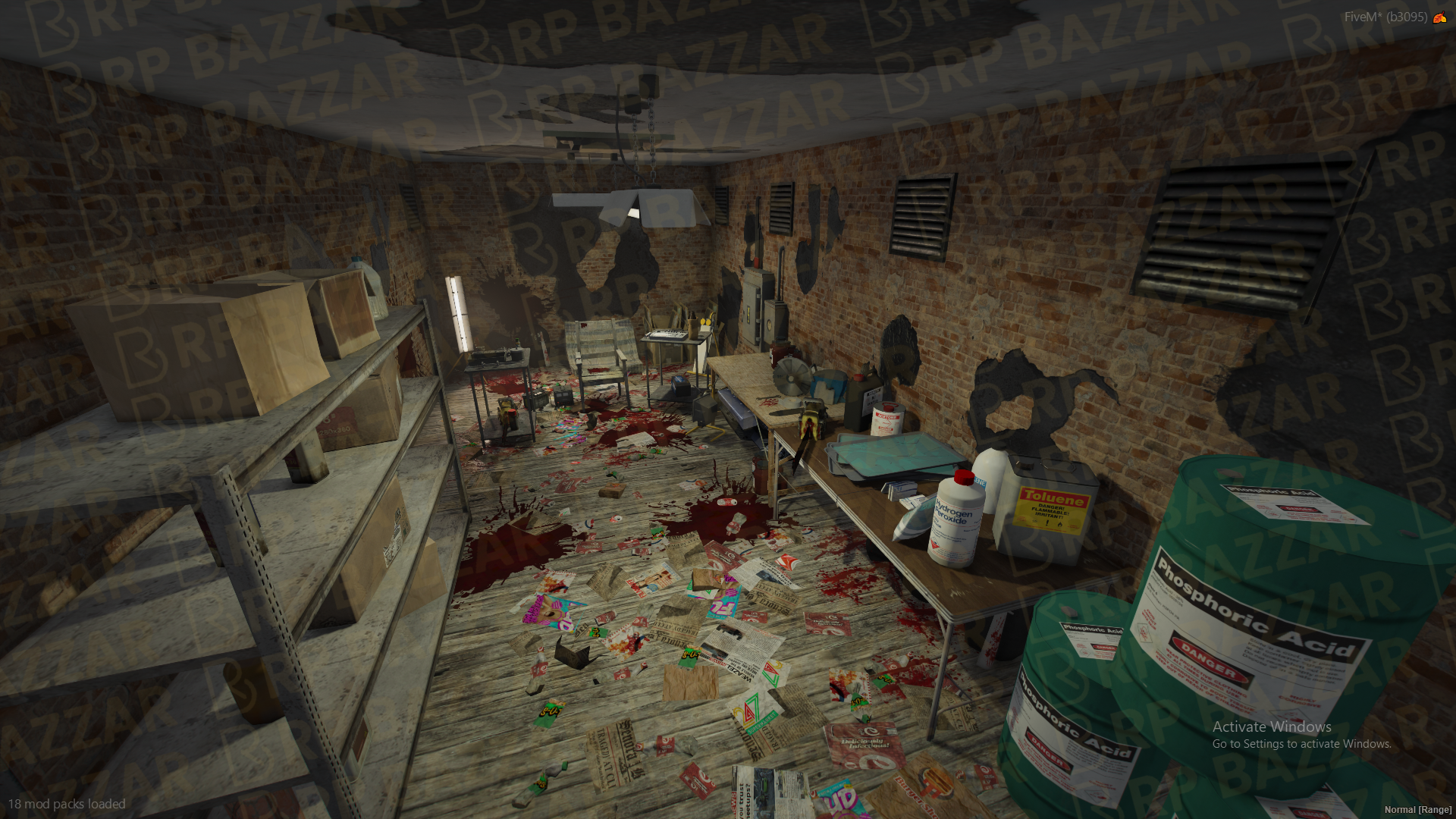 Rustic Gang Alley FiveM MLO — GTA RP Interior — ESX QB QBOX — RPBazzar