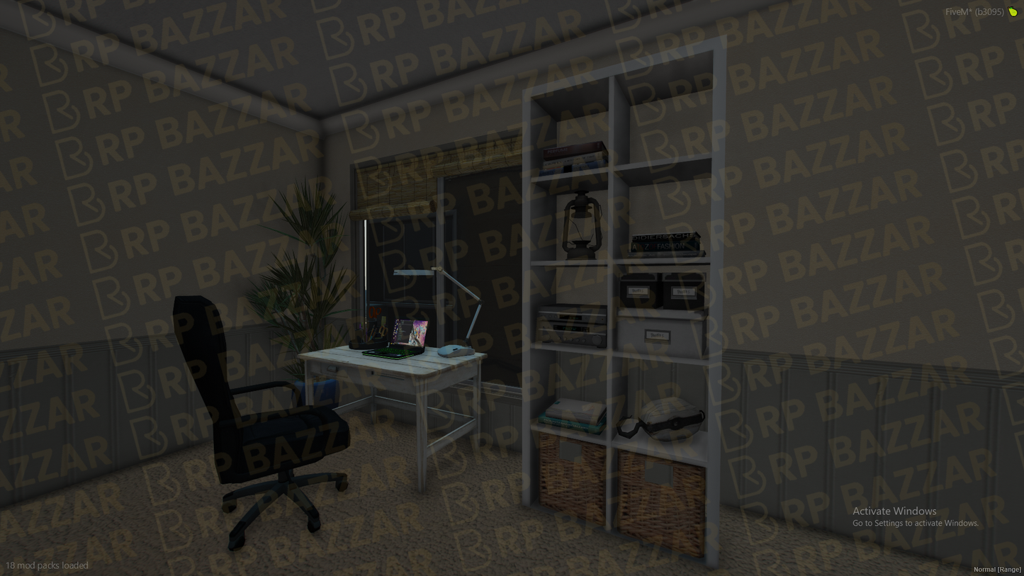 Outlaw House FiveM MLO — GTA RP Interior — ESX QB QBOX — RPBazzar