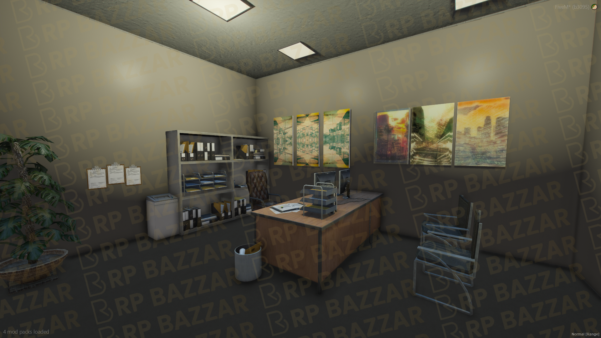 Secure Impound Lot FiveM MLO — GTA RP Interior — ESX QB QBOX — RPBazzar