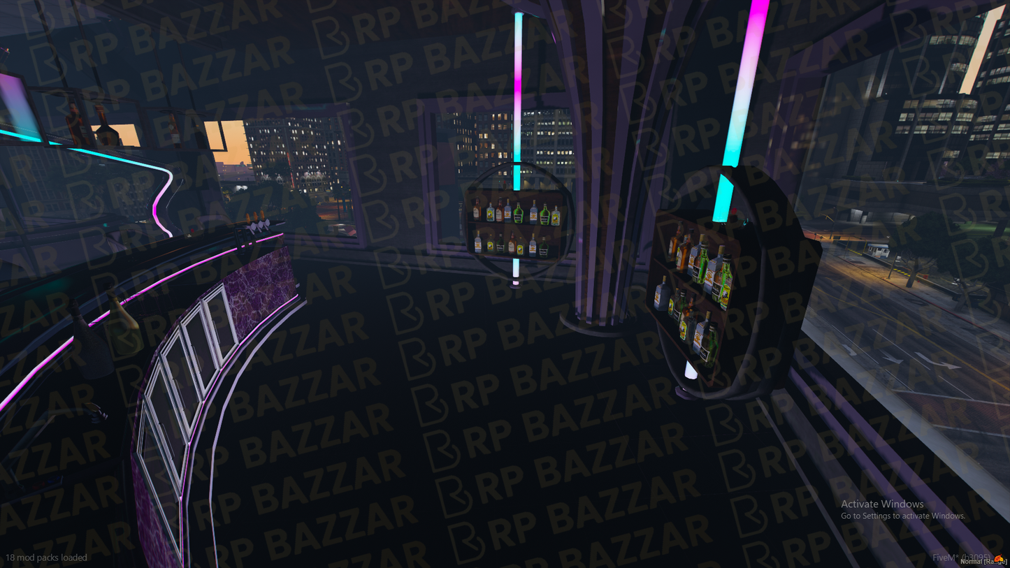 Highrise Nightclub FiveM MLO — GTA RP Interior — ESX QB QBOX — RPBazzar