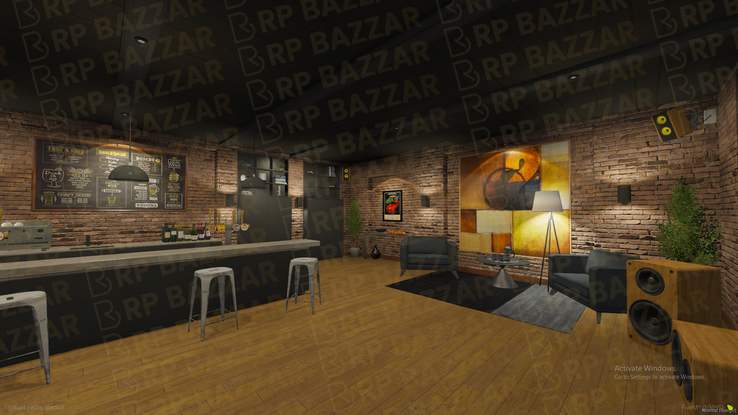 Sleek Mechanic Shop FiveM MLO — GTA RP Interior — ESX QB QBOX — RPBazzar