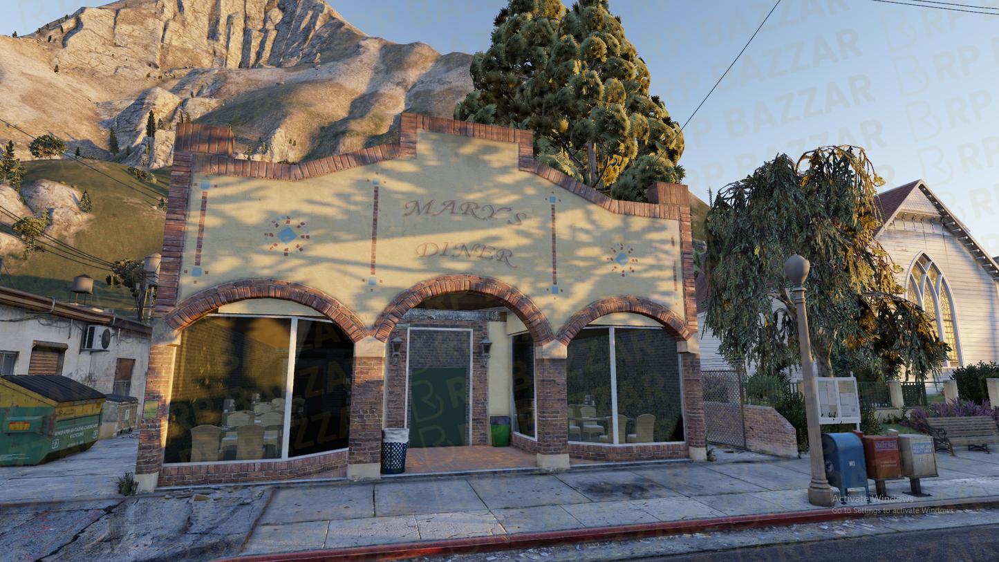 Lore-Friendly Taco Bar FiveM MLO — GTA RP Interior — ESX QB QBOX — RPBazzar