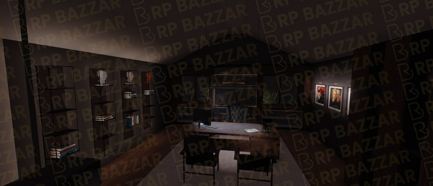 Immersive Gang Base FiveM MLO — GTA RP Interior — ESX QB QBOX — RPBazzar