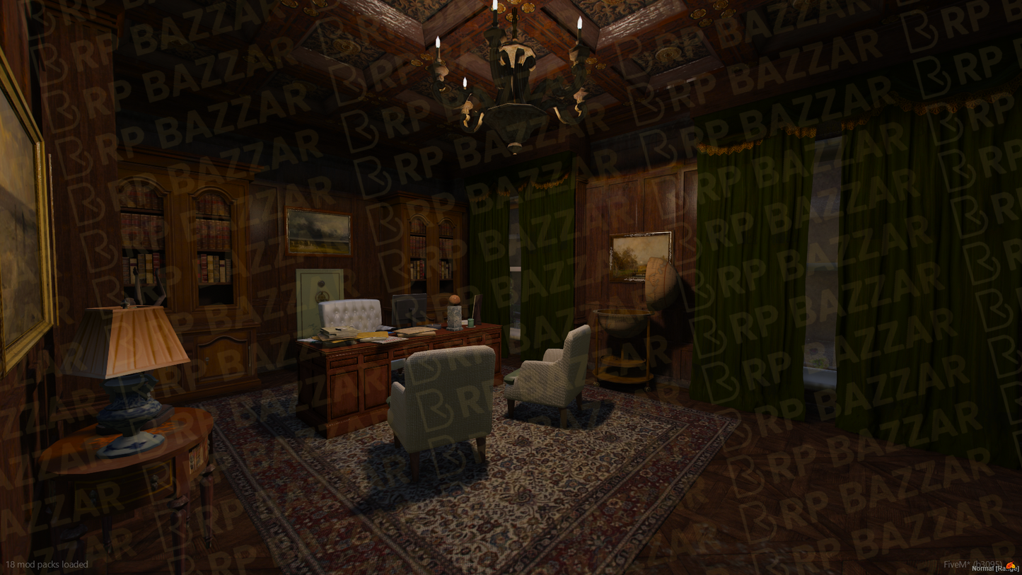 Elegant House FiveM MLO — GTA RP Interior — ESX QB QBOX — RPBazzar