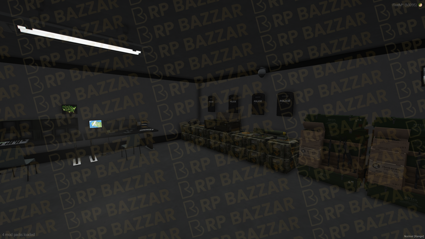 Industrial Storage Room & Warehouse FiveM MLO — GTA RP Interior — ESX QB QBOX — RPBazzar