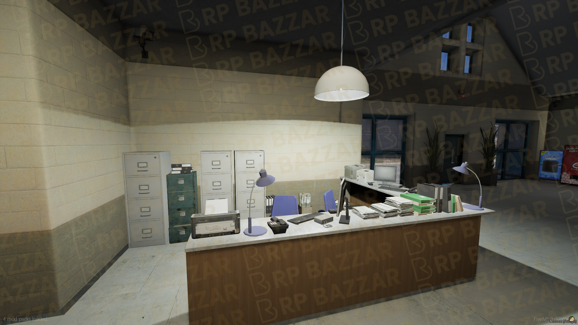 Central Prison FiveM MLO — GTA RP Interior — ESX QB QBOX — RPBazzar
