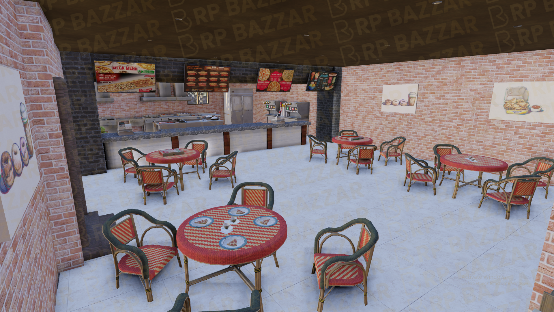 Lore-Friendly Cantina FiveM MLO — GTA RP Interior — ESX QB QBOX — RPBazzar