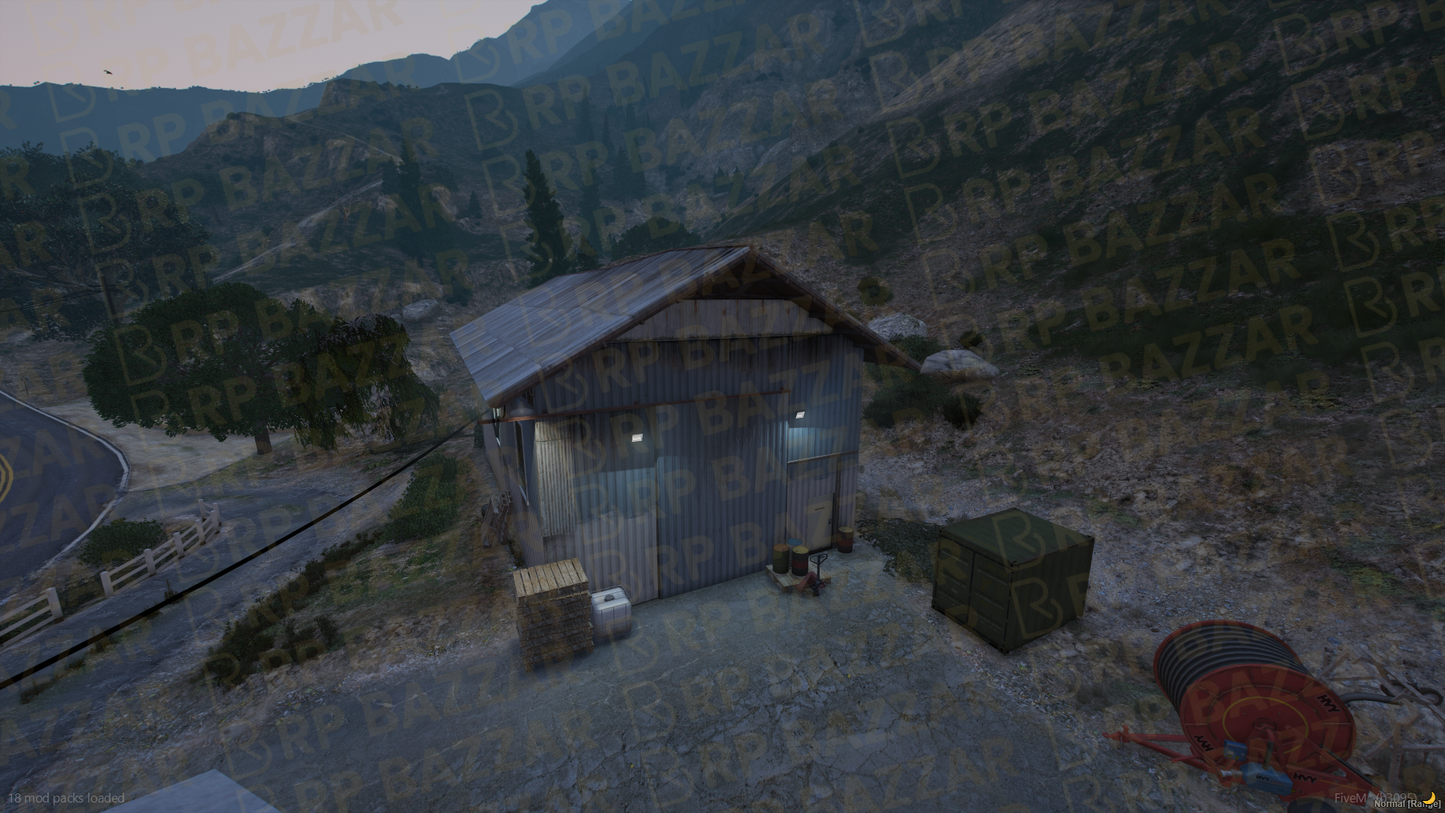Deep Drug Lab FiveM MLO — GTA RP Interior — ESX QB QBOX — RPBazzar