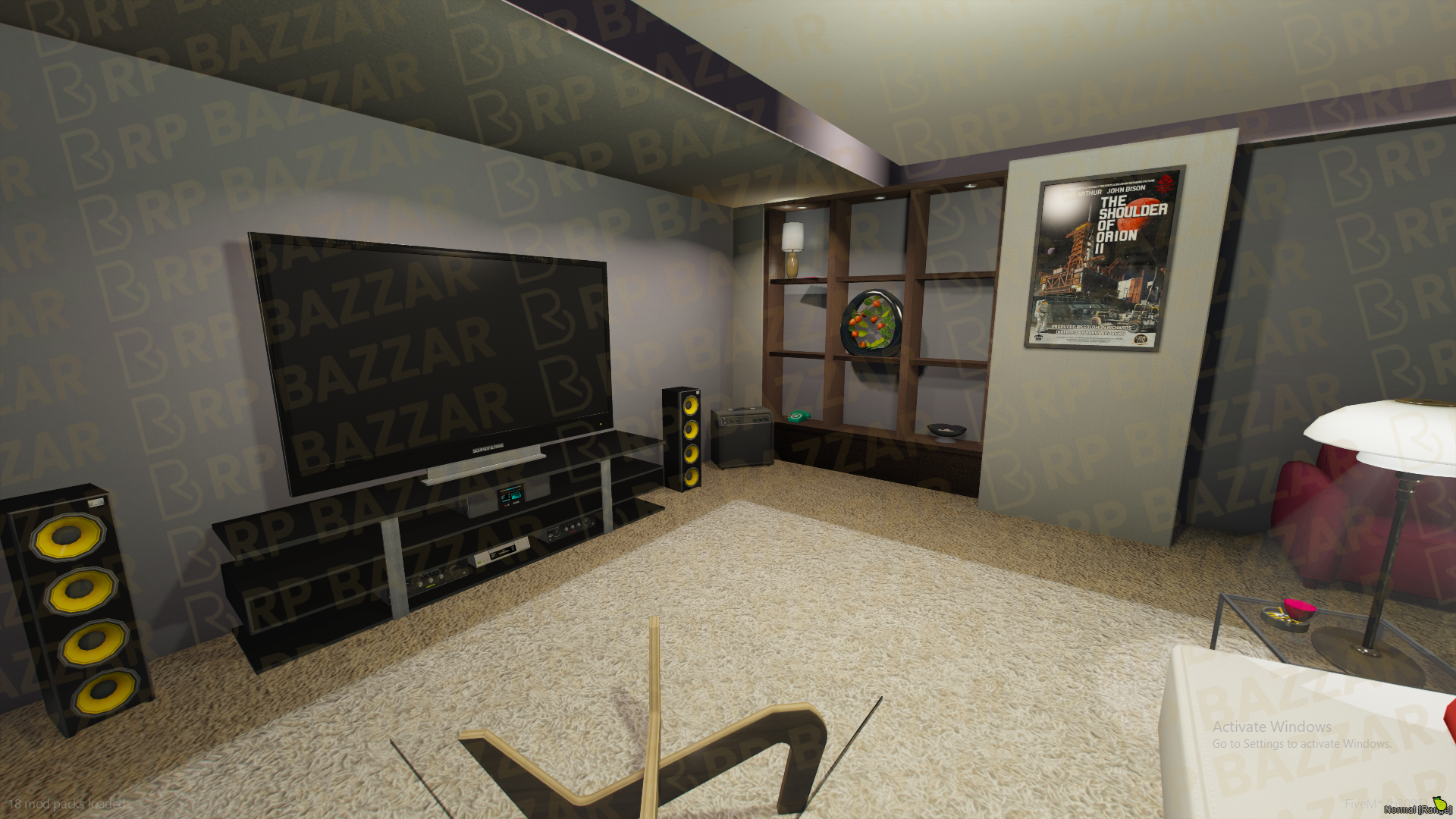 Colonial House FiveM MLO — GTA RP Interior — ESX QB QBOX — RPBazzar