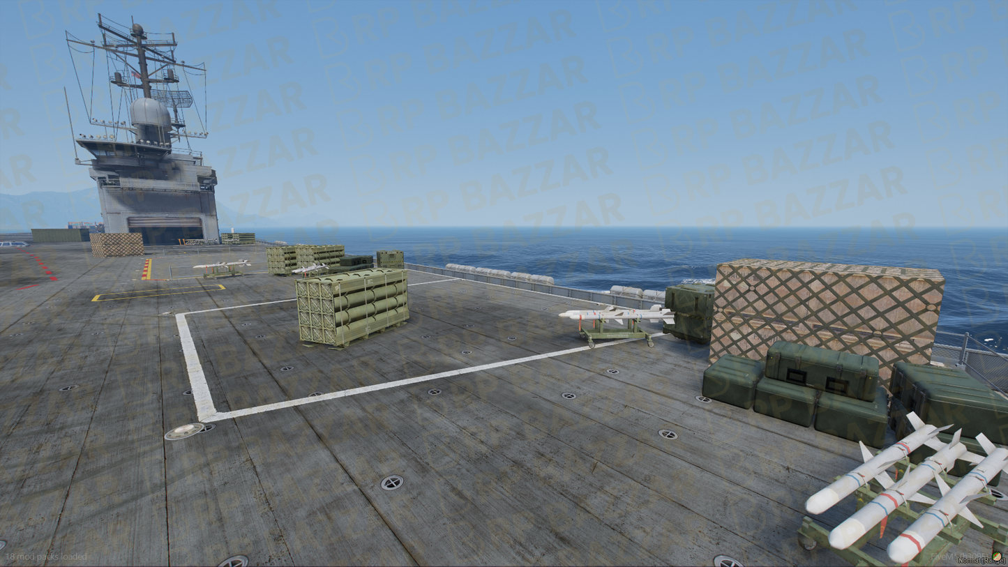 Combat Arena FiveM MLO — GTA RP Interior — ESX QB QBOX — RPBazzar