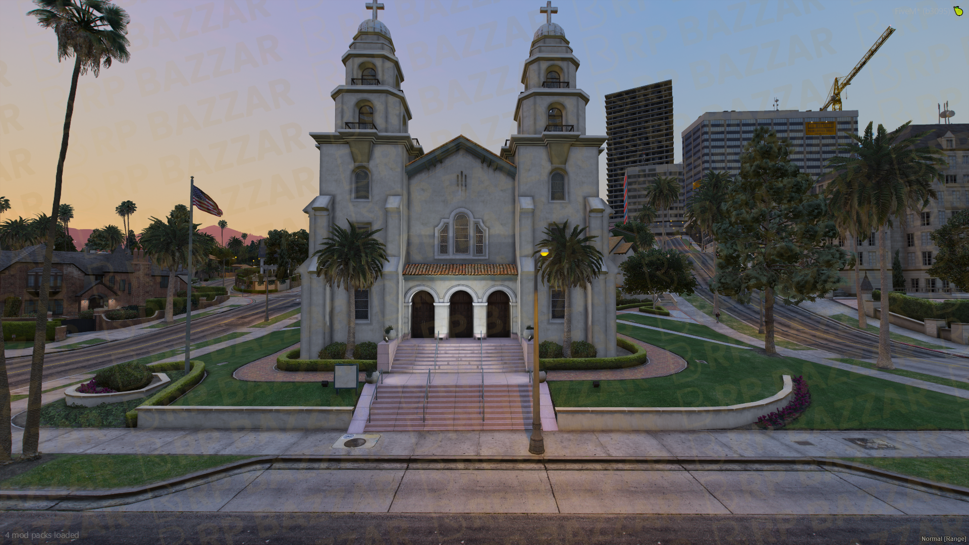 Sacred Church FiveM MLO — GTA RP Interior — ESX QB QBOX — RPBazzar