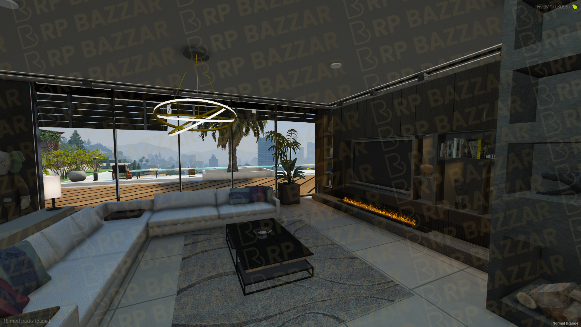 Luxury Mansion FiveM MLO — GTA RP Interior — ESX QB QBOX — RPBazzar