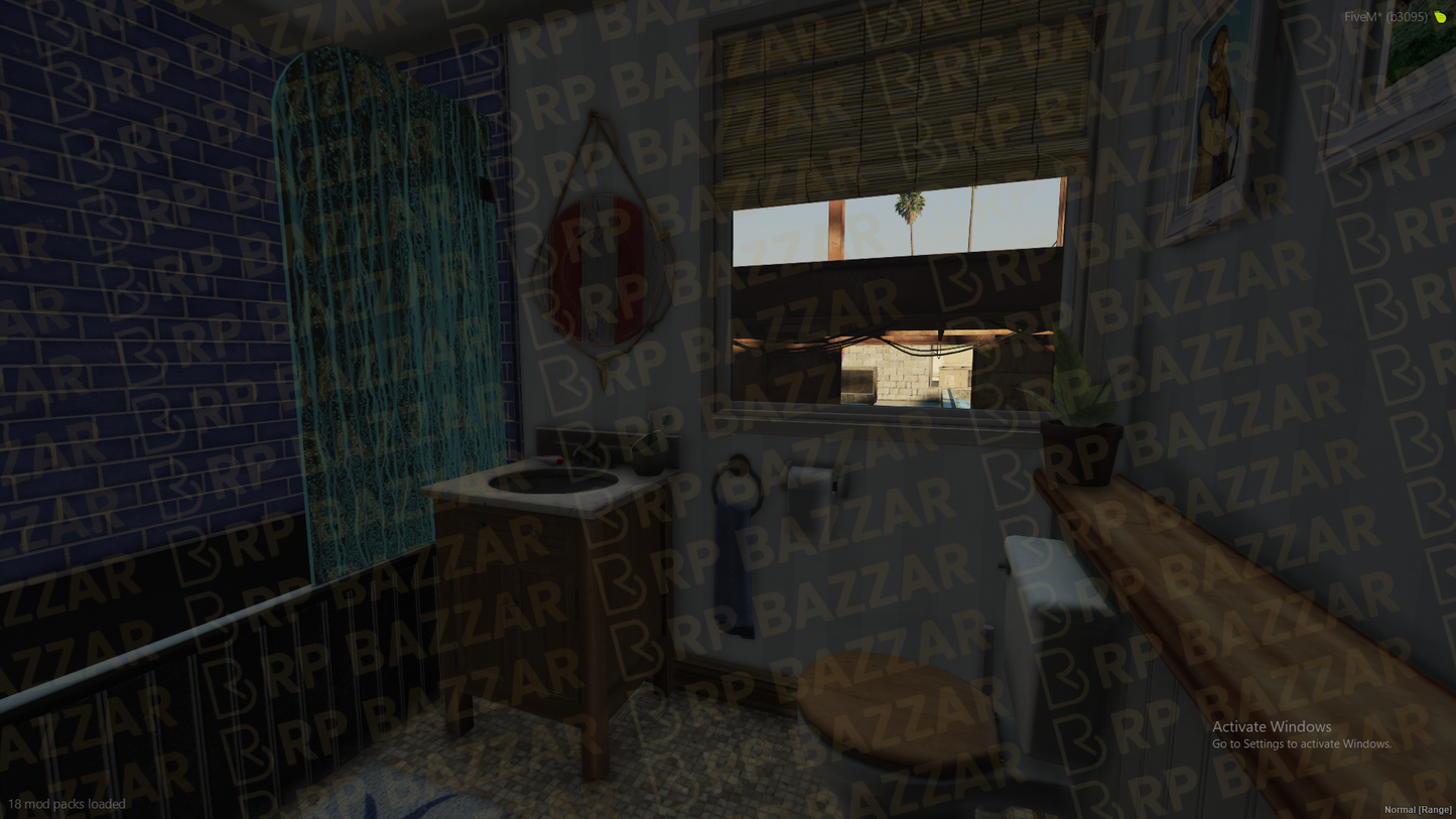 Outlaw House FiveM MLO — GTA RP Interior — ESX QB QBOX — RPBazzar