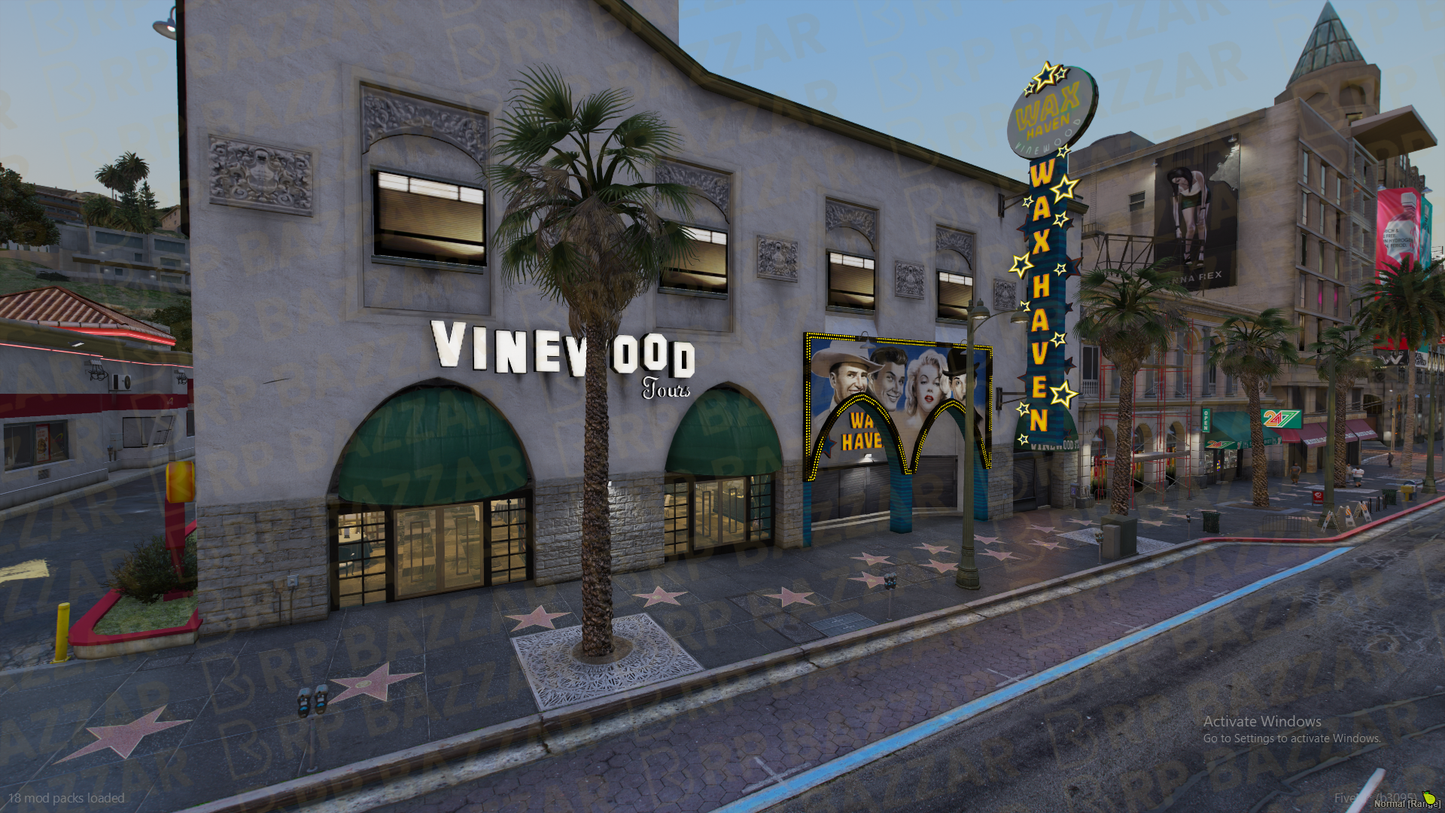 Immersive Gang Garage FiveM MLO — GTA RP Interior — ESX QB QBOX — RPBazzar