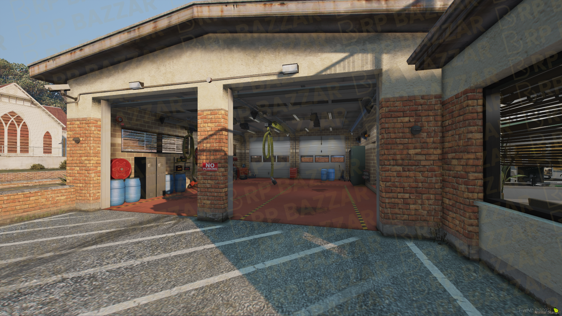 Lakeside Fire Department FiveM MLO — GTA RP Interior — ESX QB QBOX — RPBazzar