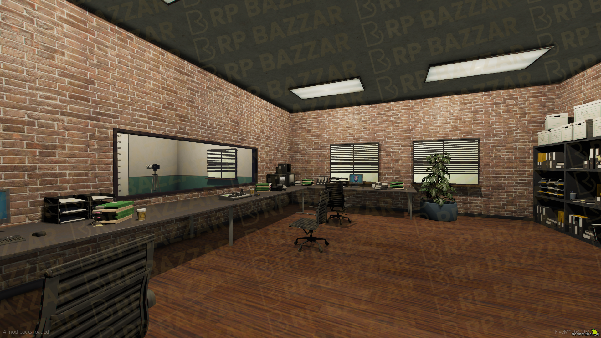 Downtown Police Station FiveM MLO — GTA RP Interior — ESX QB QBOX — RPBazzar