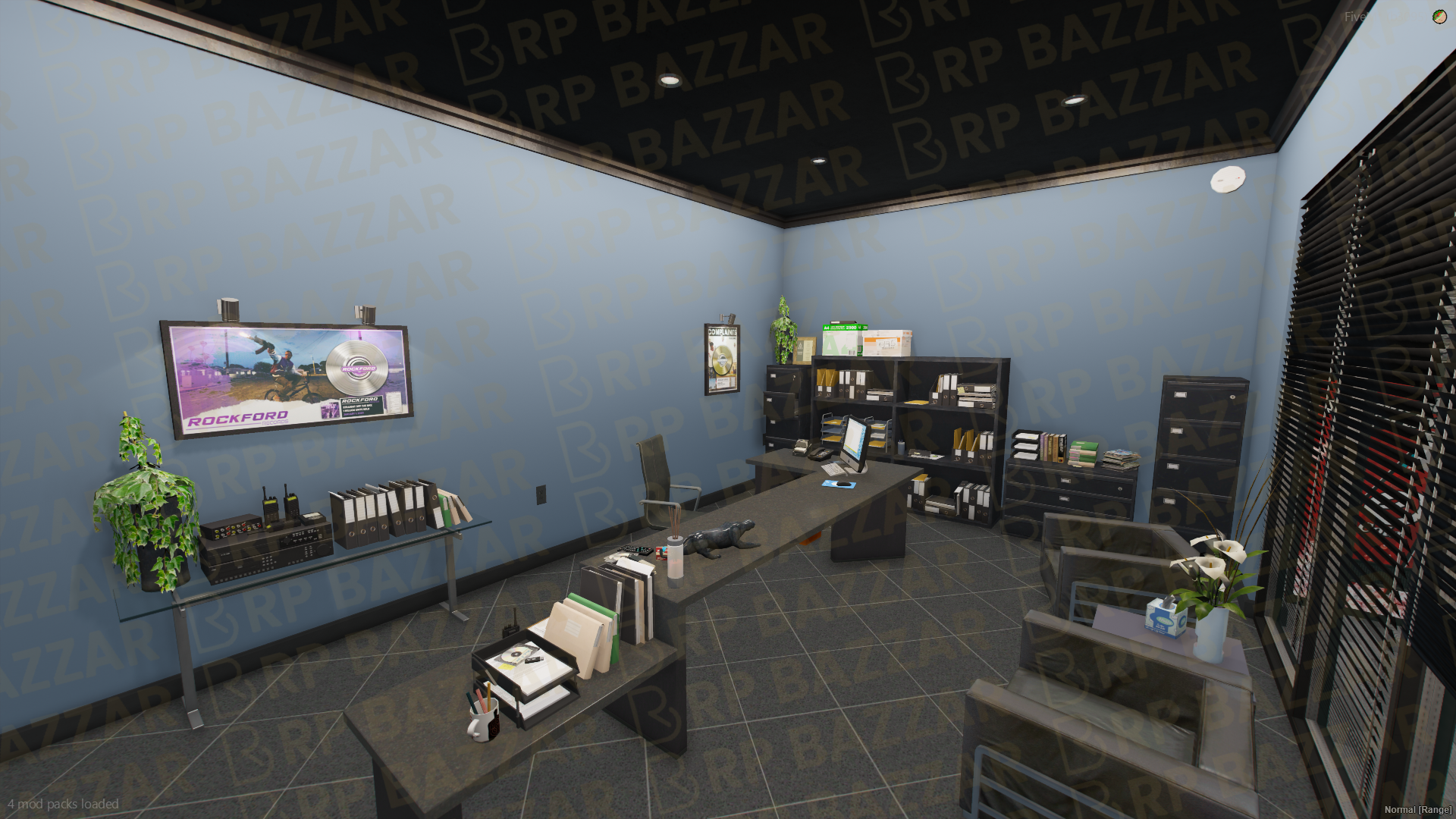 Modern Recording Studio FiveM MLO — GTA RP Interior — ESX QB QBOX — RPBazzar