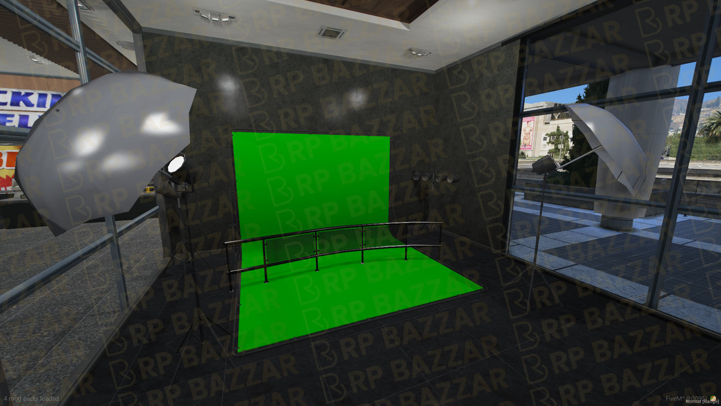 Modern Shopping Mall FiveM MLO — GTA RP Interior — ESX QB QBOX — RPBazzar