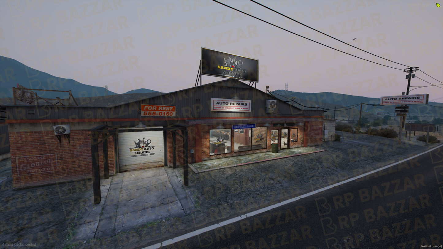 Reliable Repair Station FiveM MLO — GTA RP Interior — ESX QB QBOX — RPBazzar