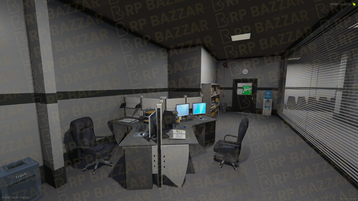 Westside Police Station FiveM MLO — GTA RP Interior — ESX QB QBOX — RPBazzar