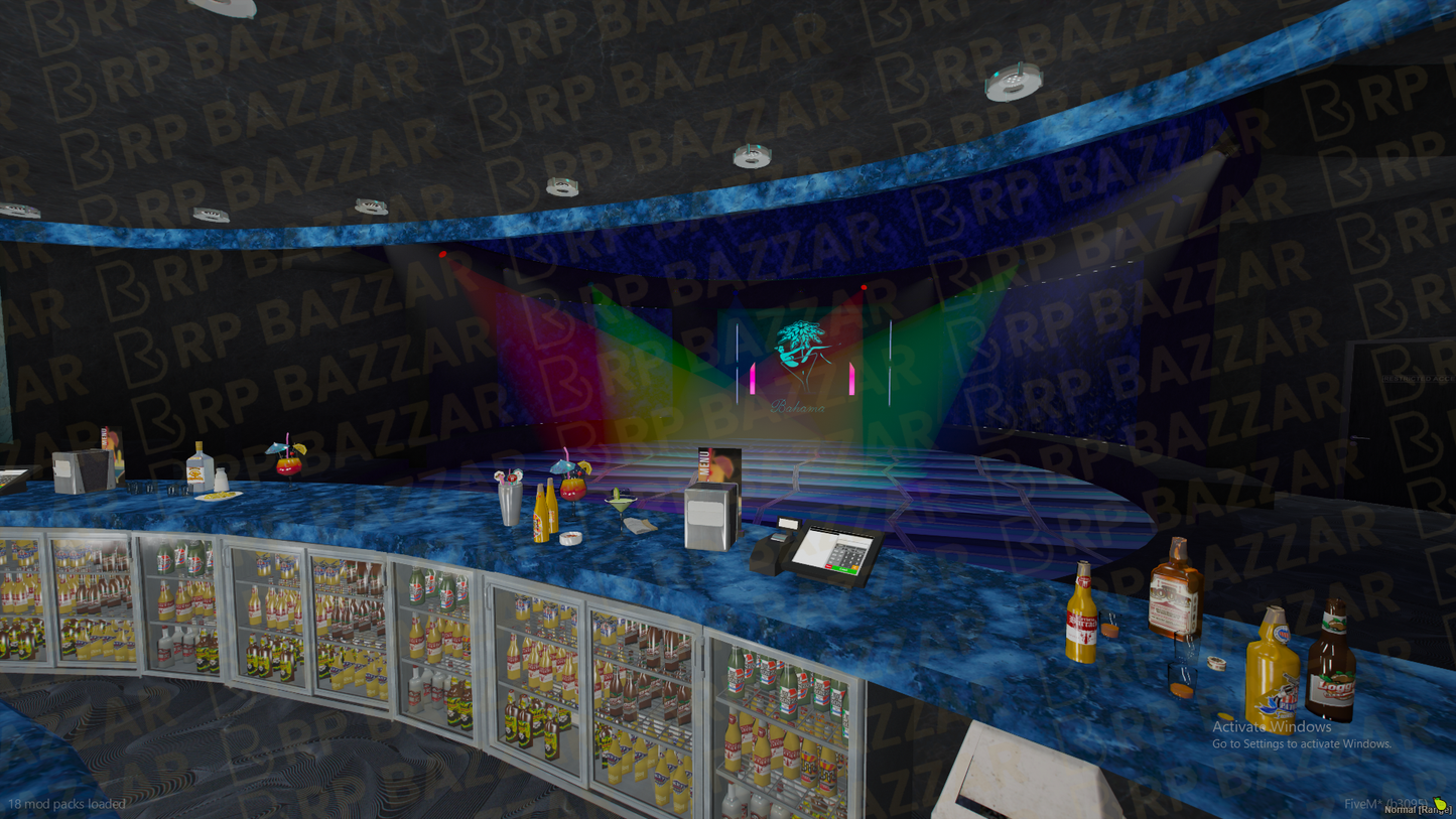 Uptown Nightclub FiveM MLO — GTA RP Interior — ESX QB QBOX — RPBazzar