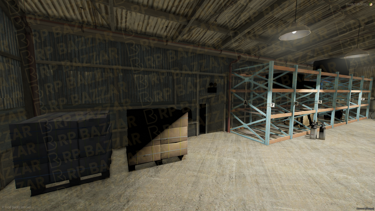 Factory Job Location FiveM MLO — GTA RP Interior — ESX QB QBOX — RPBazzar