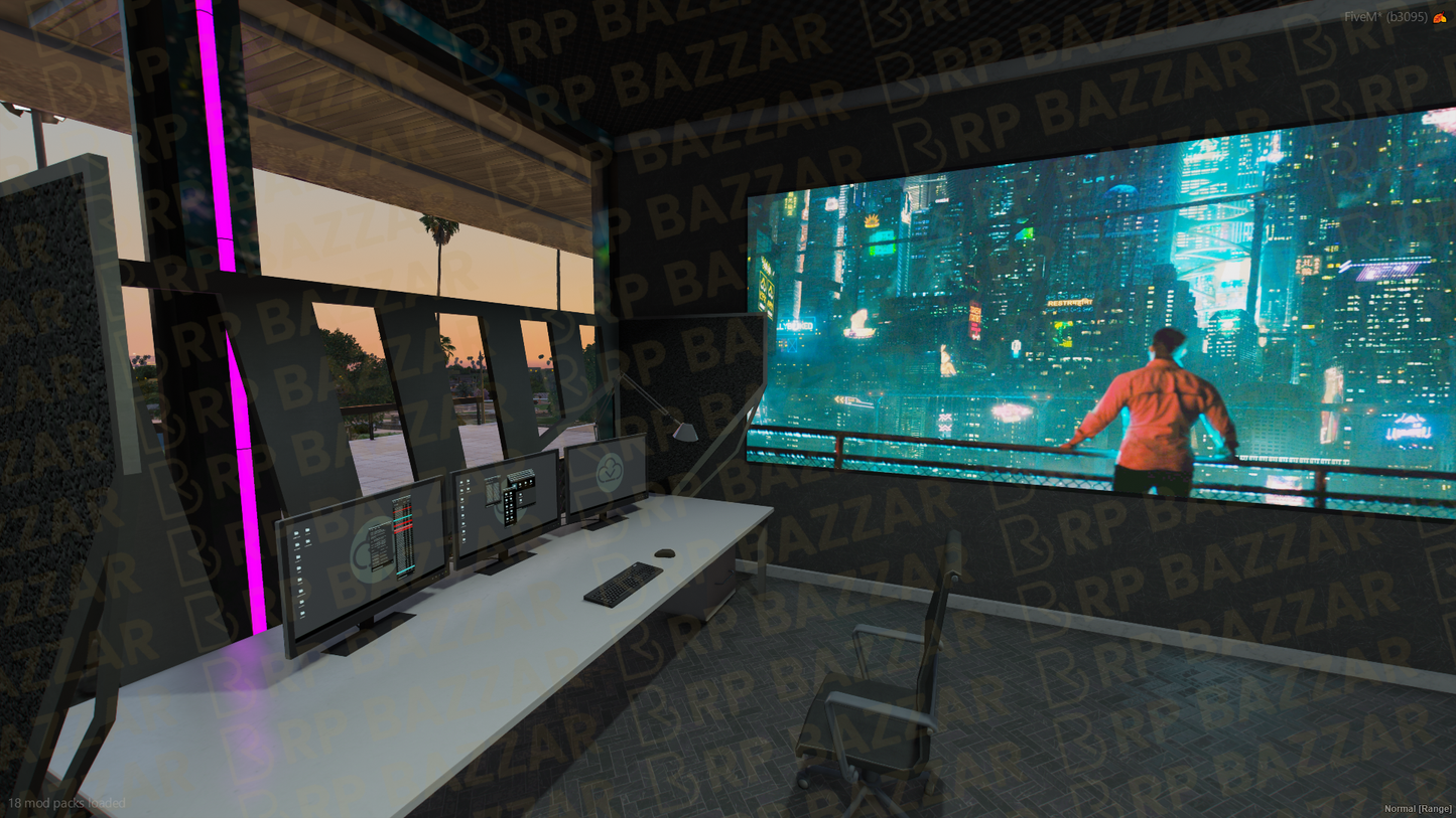 Smart Electronic Store FiveM MLO — GTA RP Interior — ESX QB QBOX — RPBazzar