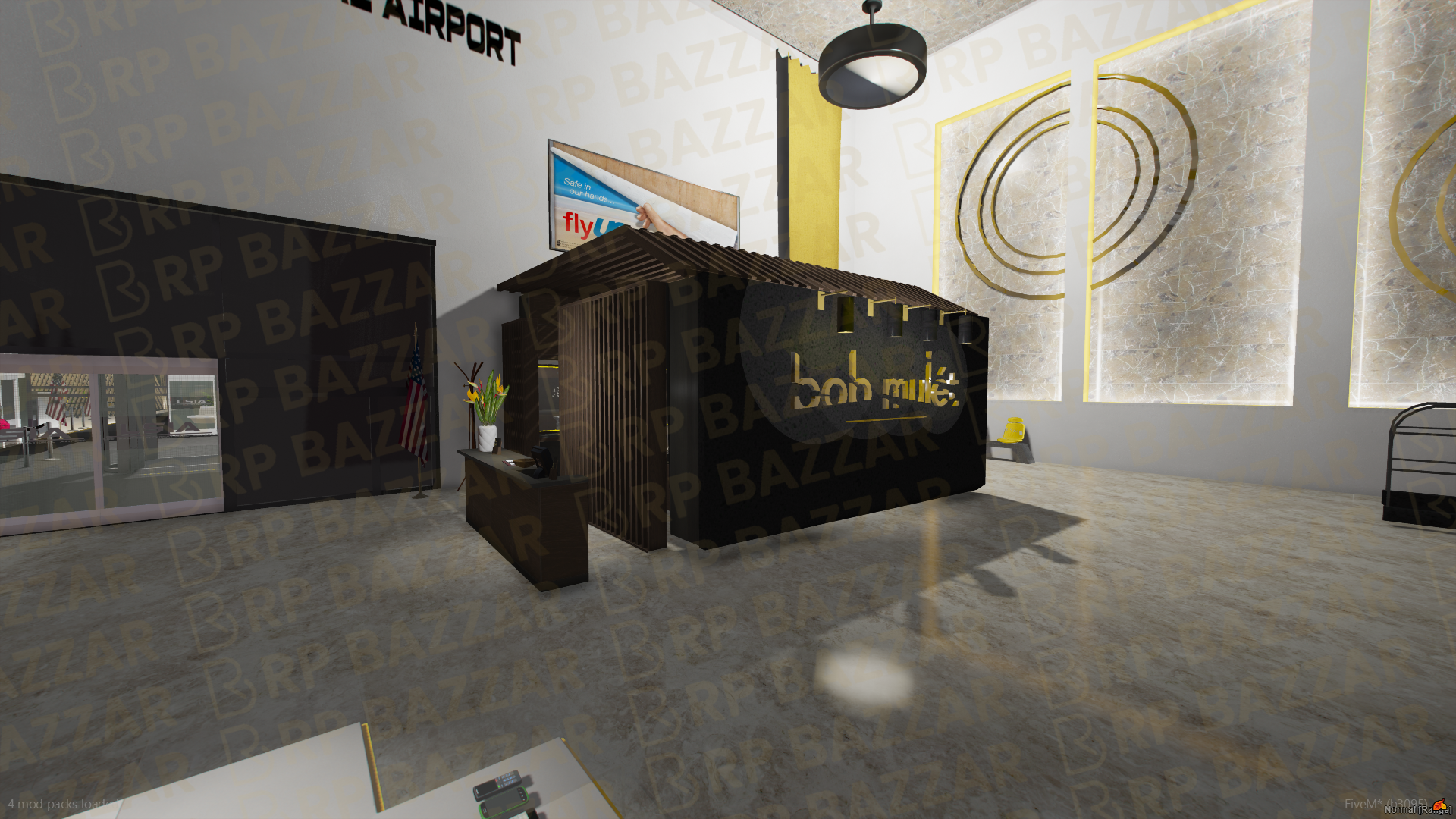 International Airport FiveM MLO — GTA RP Interior — ESX QB QBOX — RPBazzar