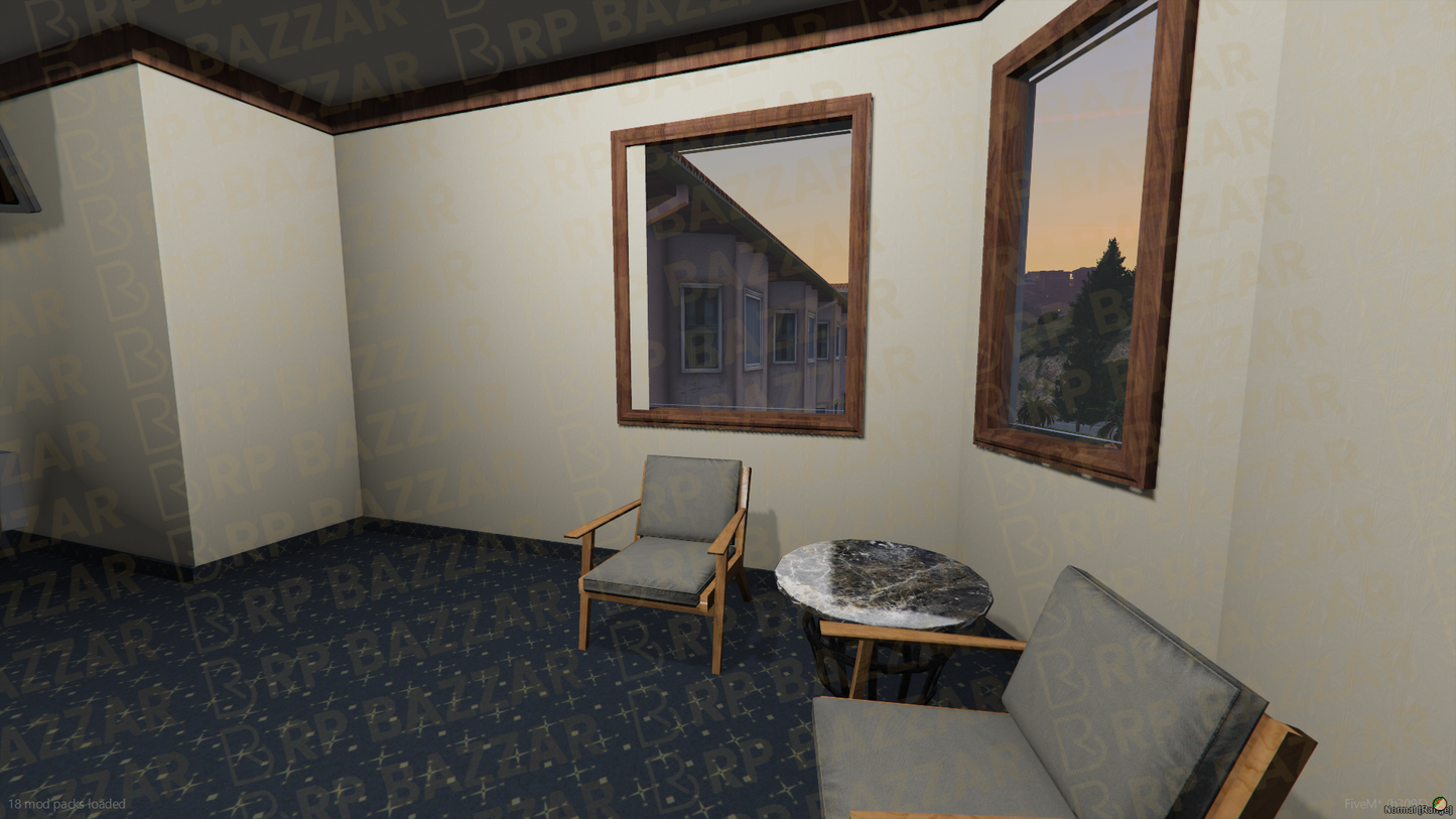 Minimalist Apartment FiveM MLO — GTA RP Interior — ESX QB QBOX — RPBazzar