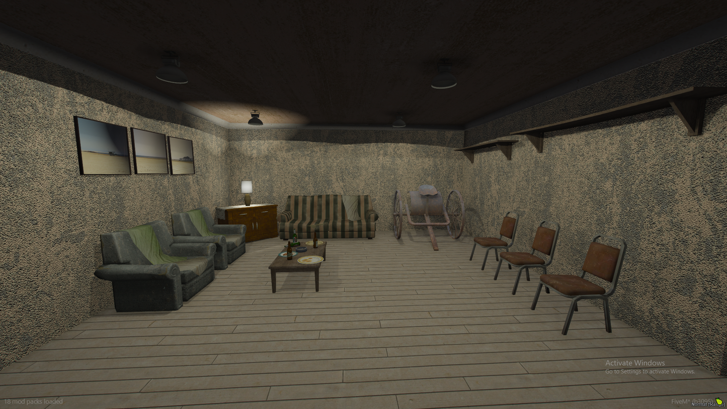Traditional House FiveM MLO — GTA RP Interior — ESX QB QBOX — RPBazzar