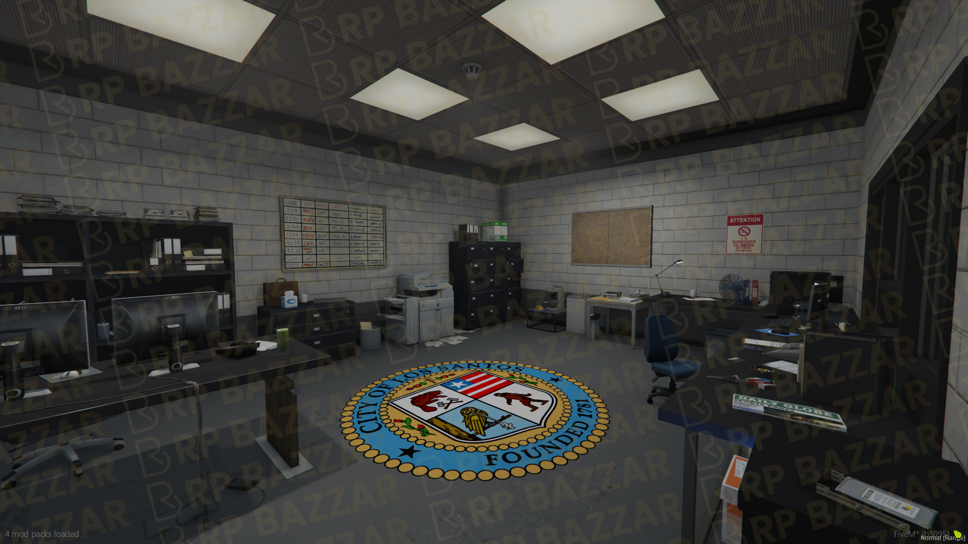 Central Impound Lot FiveM MLO — GTA RP Interior — ESX QB QBOX — RPBazzar